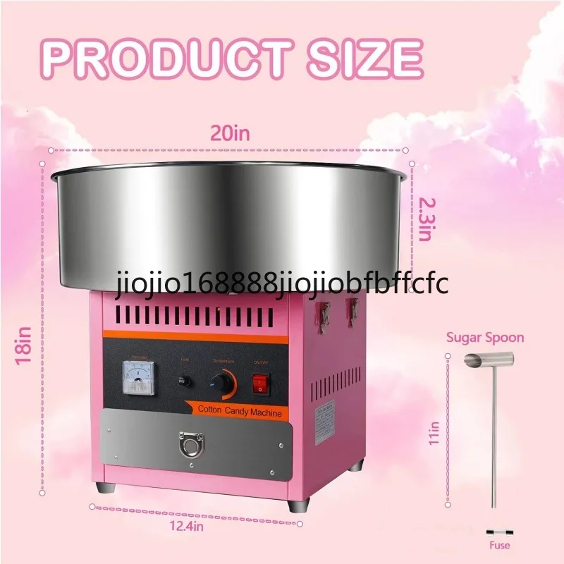 Suitable for commercial cotton candy machine stainless steel bowl sugar spoon QZ-1 1000W