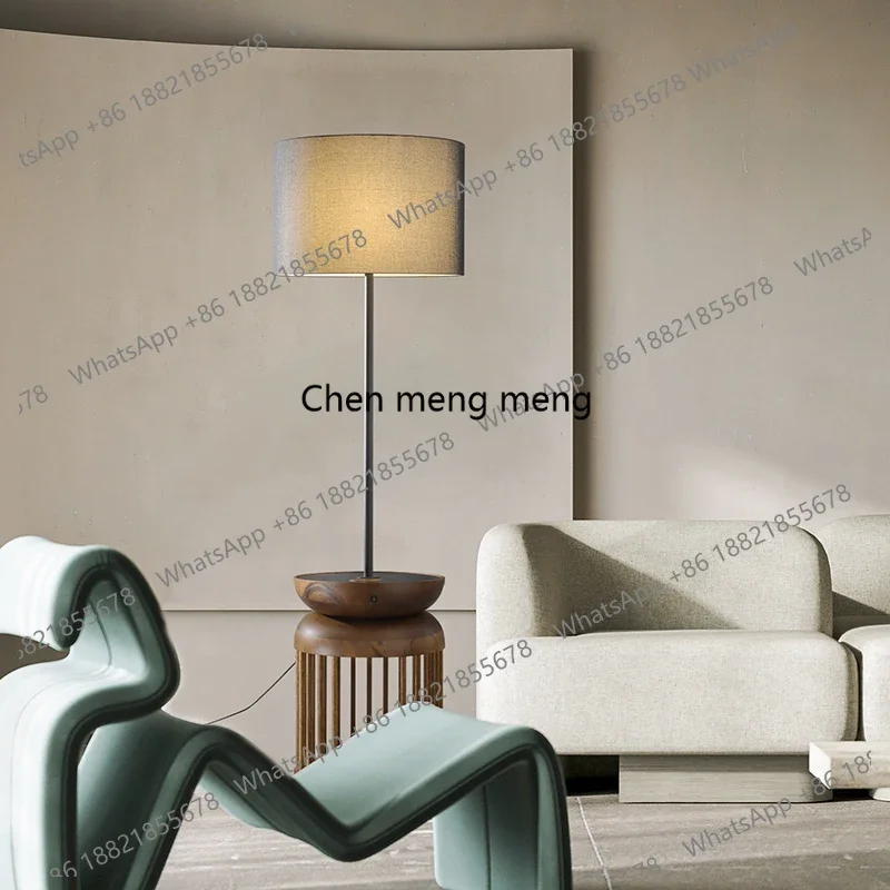 Designer personality creative living room sofa study bedroom solid wood cat nest floor lamp
