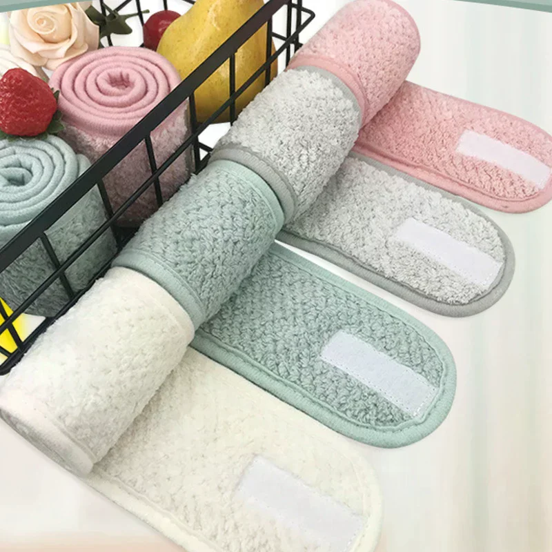 

1Pcs Adjustable Makeup Headband Soft Face Wash Towel Bath Spa Facial Hairband