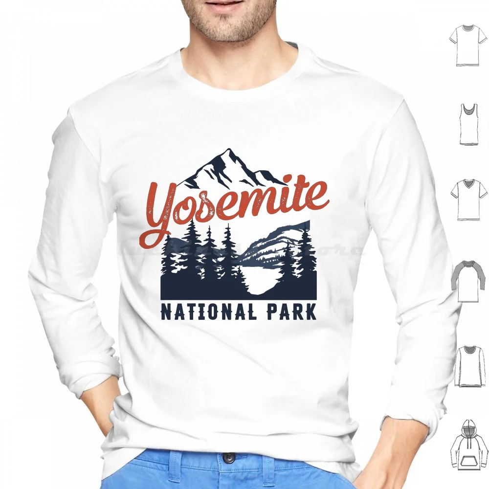 Yosemite National Park Est 1890 Gift Hoodies Long Sleeve Ca…