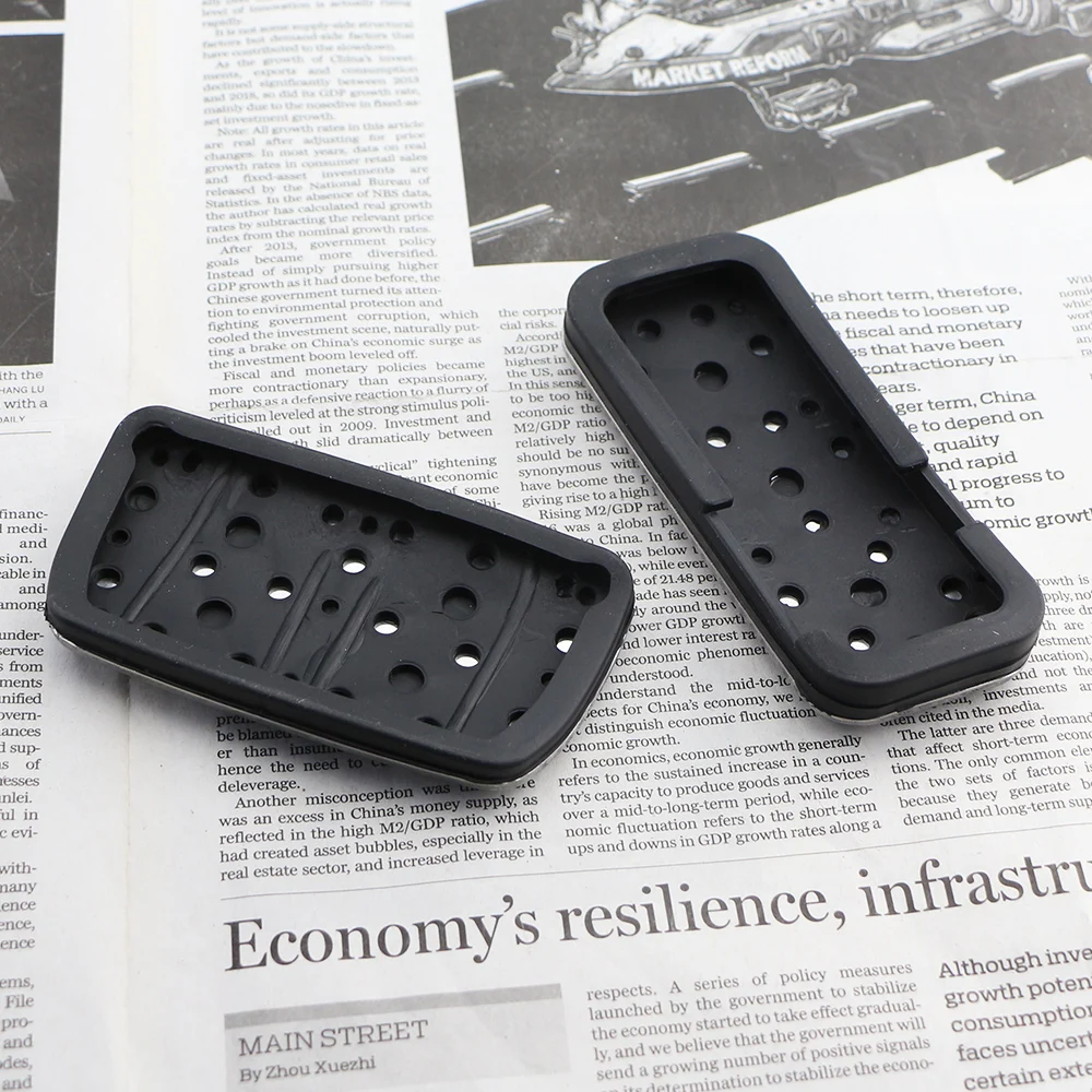Stainless Steel Car Pedal Covers Gas Brake Foot Rest Pedal for Subaru Forester 2003-2005 Legacy 2004-2014 Outback 2004-2006 Acc view 5
