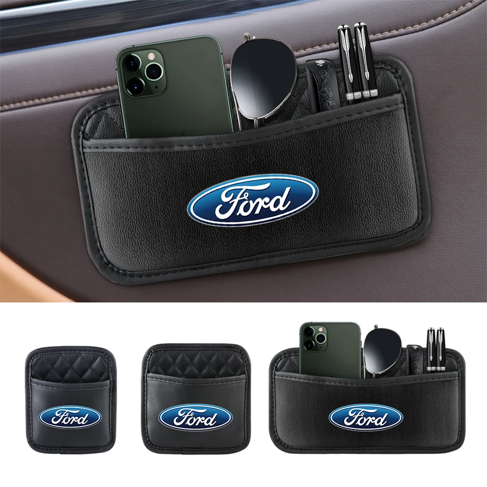 1PCS Car Storage Bag Auto Seat Back Organization Pockets Tools Accessories For Ford Focus Fiesta Focus ST Ranger Mondeo Ecosport