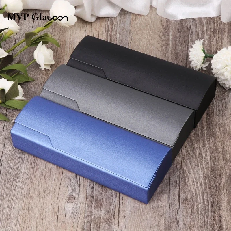 Luxury Glasses Box Solid Color Sunglasses High End Fashion Eyewear Case Lens Coated Handmade Storage Glasses Box Sun Glasses Box