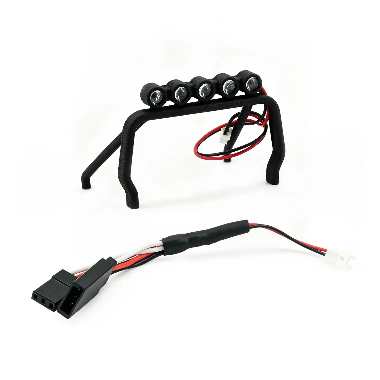 SCX30 LED Rear Bucket Dome Light Spotlights for Axial 1/30 RC Crawler Car SCX30 K10 Diy