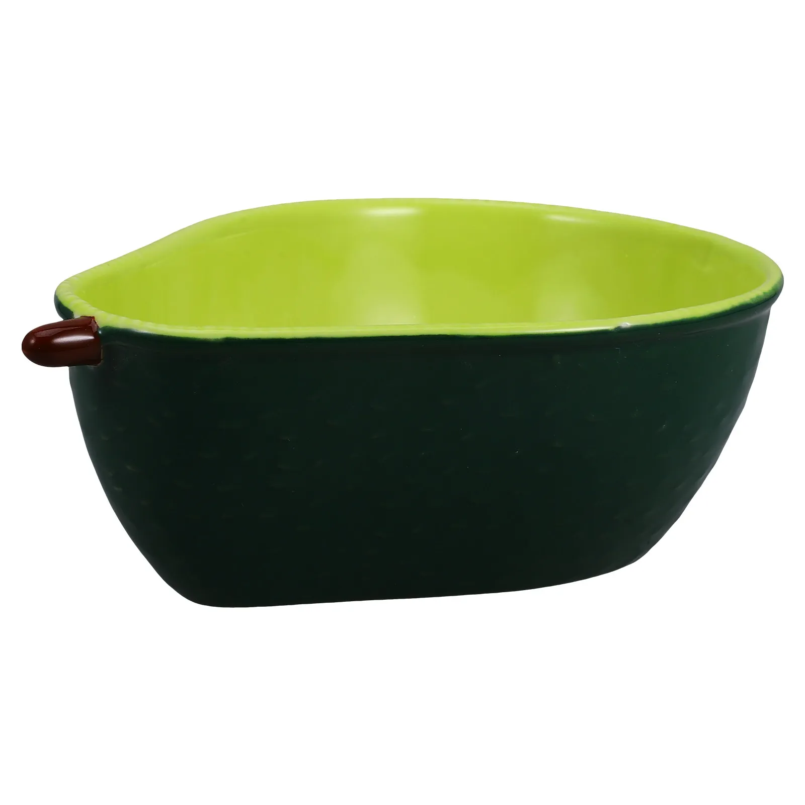 

Керамическая чаша в форме авокадо для соуса, соли, джема, масла, суши, завтраков, хранения, декоративная фруктовница, кухонная посуда для дома