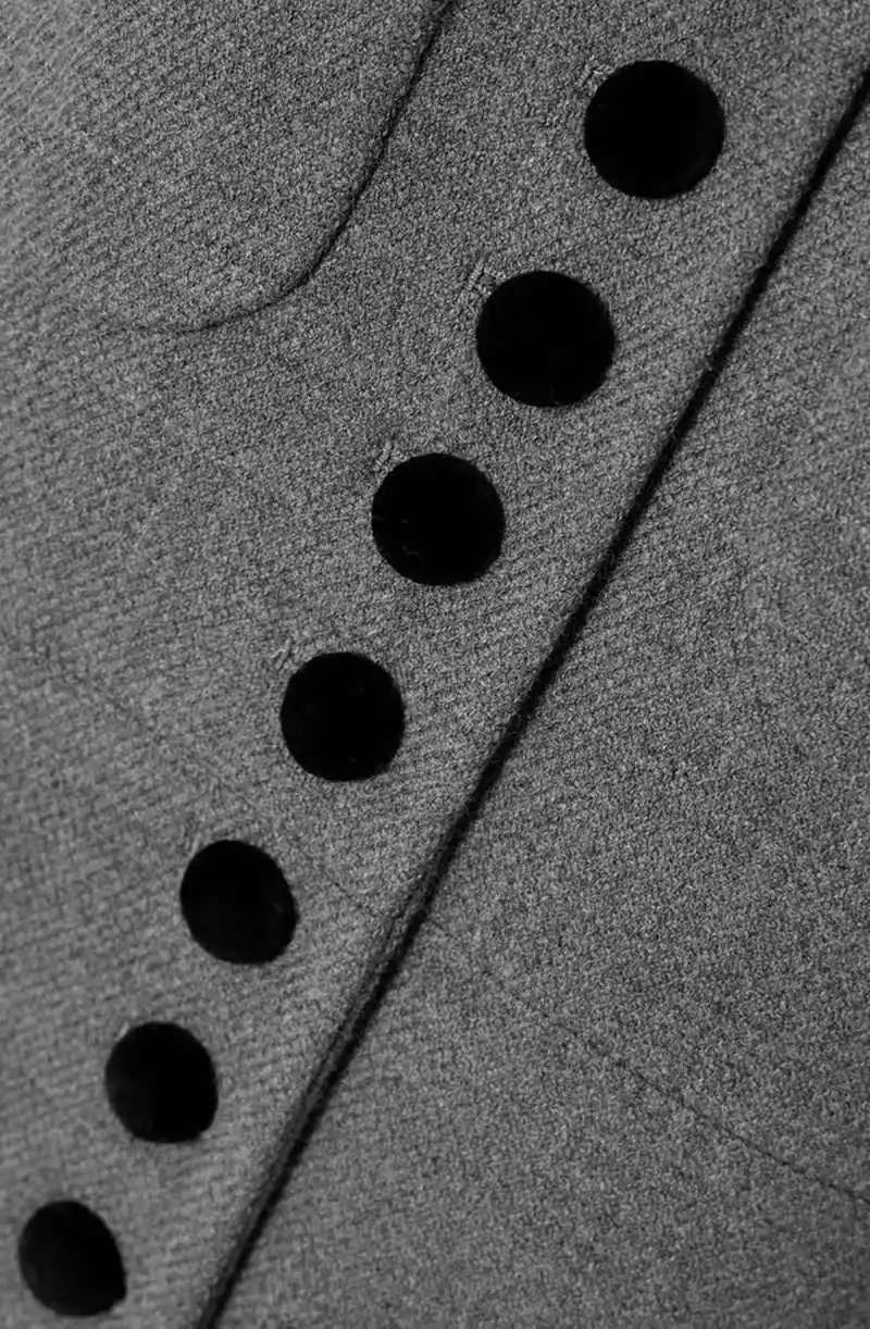 Mode femmes Long pardessus 1 pièce simple boutonnage manteau haute rue automne hiver vêtements d'extérieur chauds personnalisés