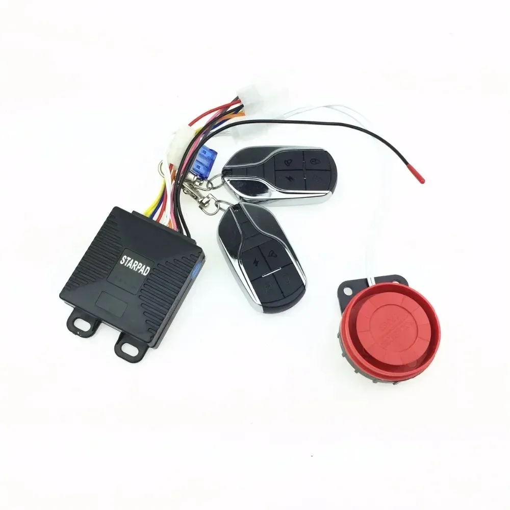 Motorcycle Modification Accessories Anti-theft Scooters Dual Remote Control Anti-theft Parts high quality