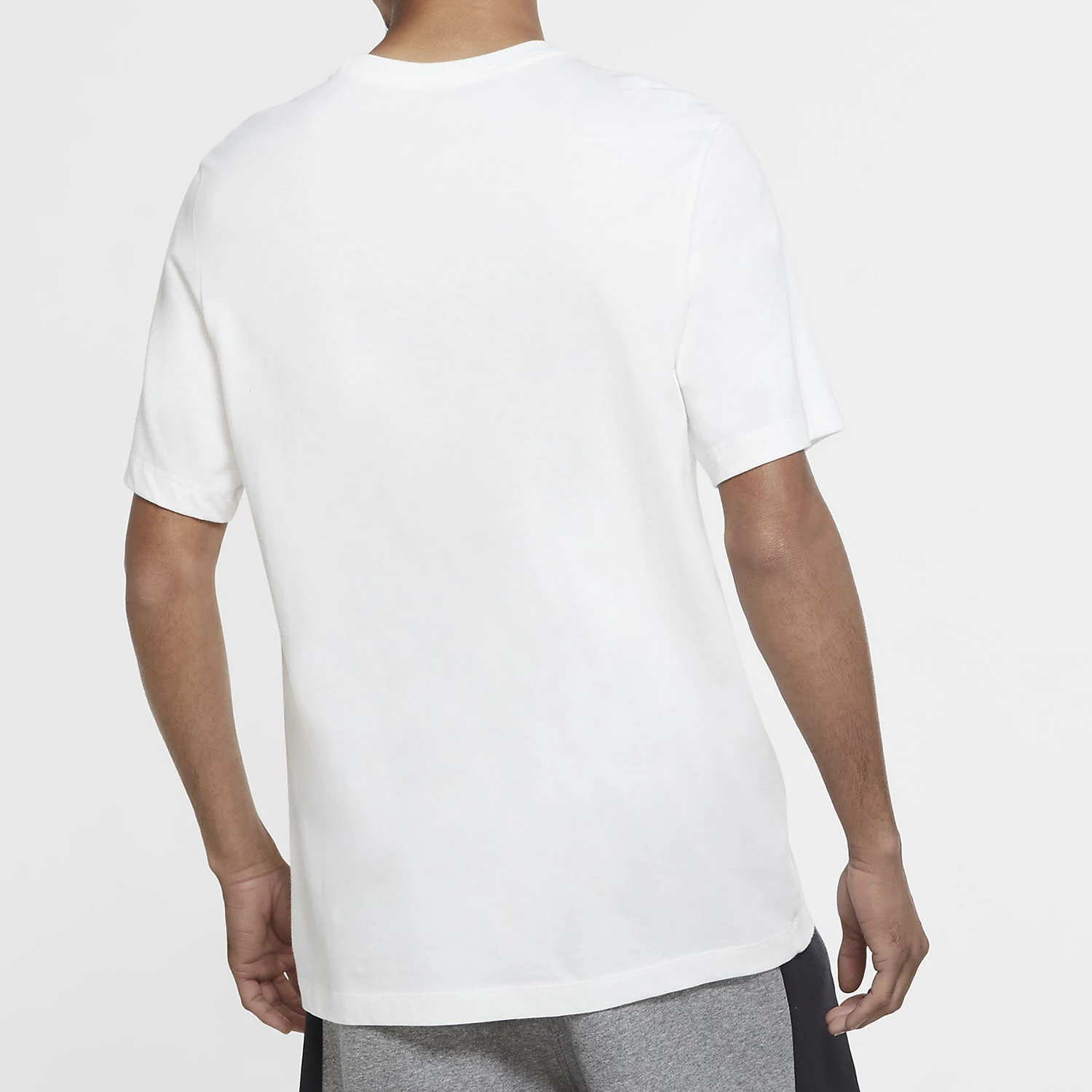 تي شيرت كرة السلة الرسمي الأصلي للرجال من Nike برقبة دائرية مطبوع CU1980-100 #3