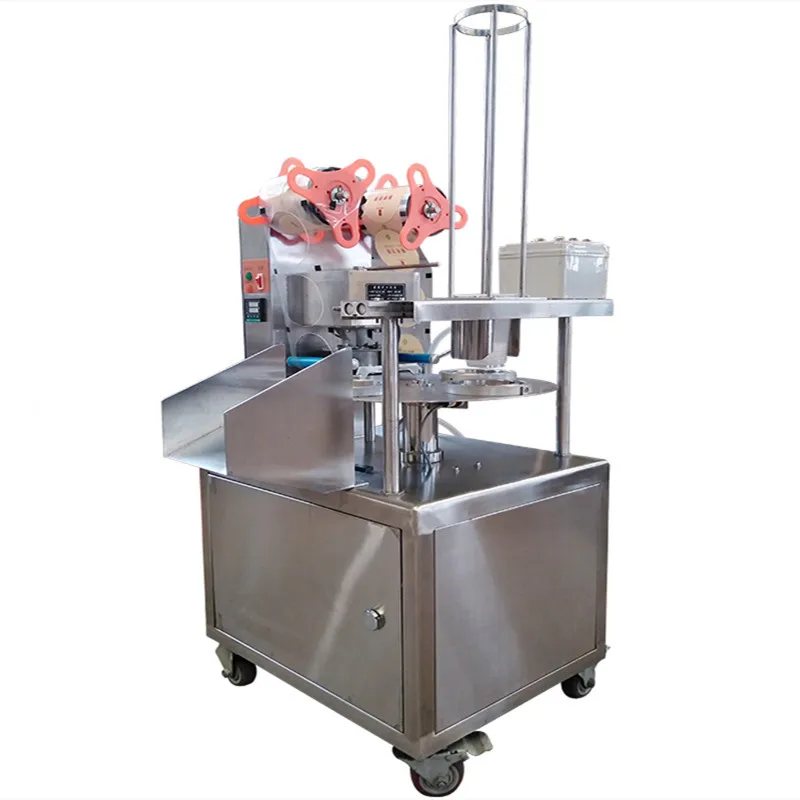 Automatic Milk Mineral Water Juice Plastic Cup 95mm Diameter Filling And Sealing Machine/ Liquid Filling Sealer