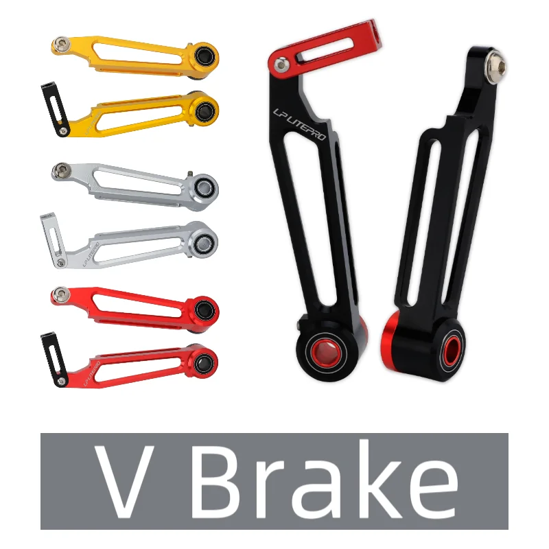 

110mm V Brake Caliper Bicycle V Brake Long Arm Aluminum Alloy Lightweigh for Mtb Mountain Folding Bike