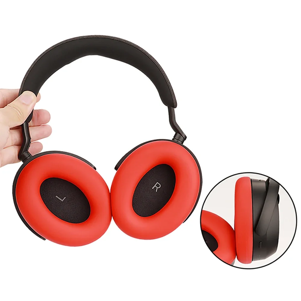 Quality Headphone Cover Suitable for Sennheiser MOMENTUM 4 Earphone Silicone Protective Case Headset Headbeam Protector Sleeve