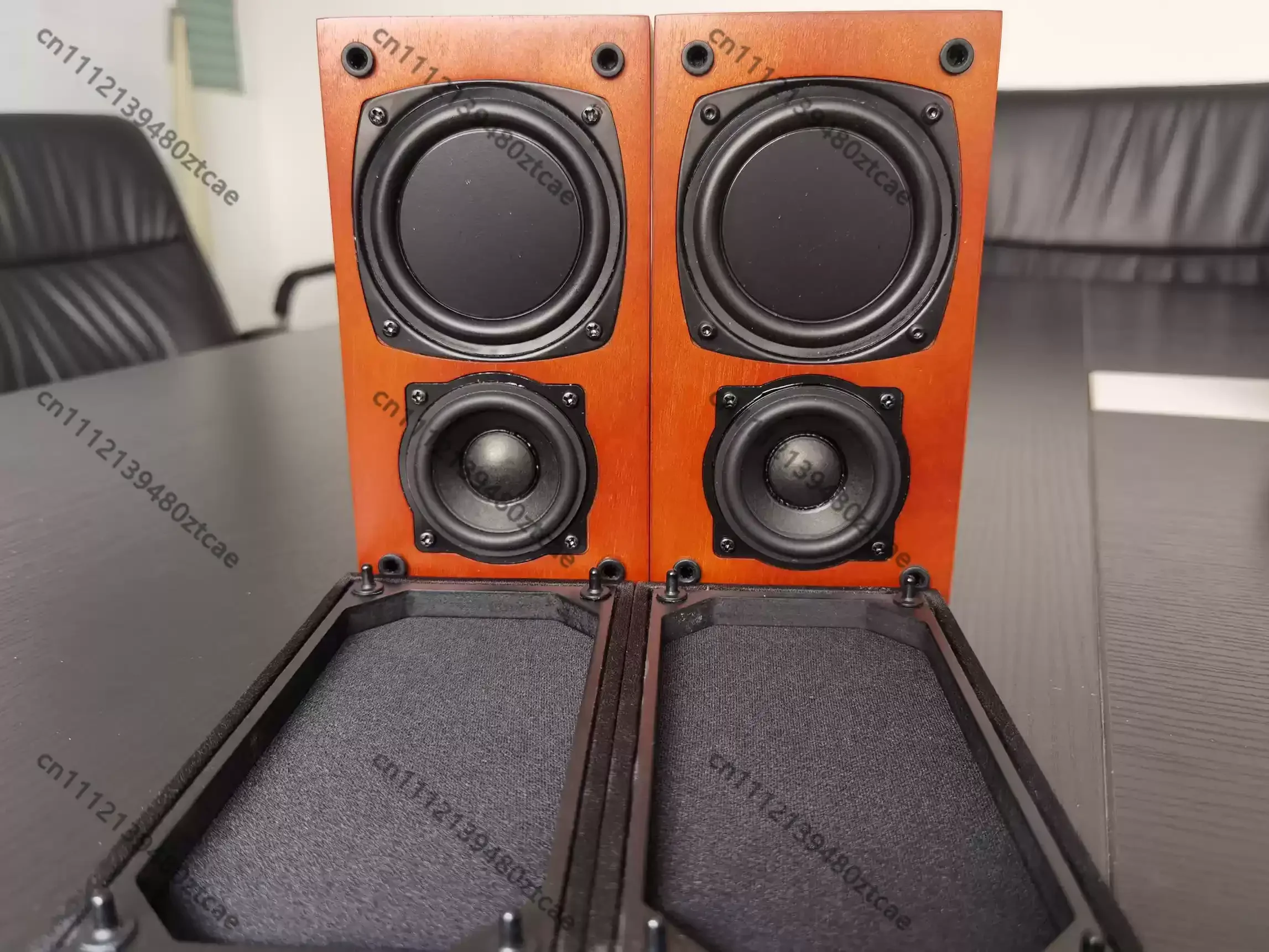 Dual Passive Radiator 2.25 Inch Full Range Speaker Finished Speaker & DIY Kit, Deep Bass Desktop Near Field Bookshelf Speaker