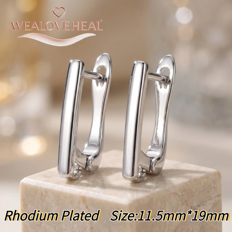 schmuckherstellung zubehör，18K Gold/Rhodium plattierte Hebelverschluss-Ohrringkomponenten, Messing-Pavé-CZ-Zirkon-Dreieckstab-Ohrhaken für DIY-Schmuckherstellung – Detail 27