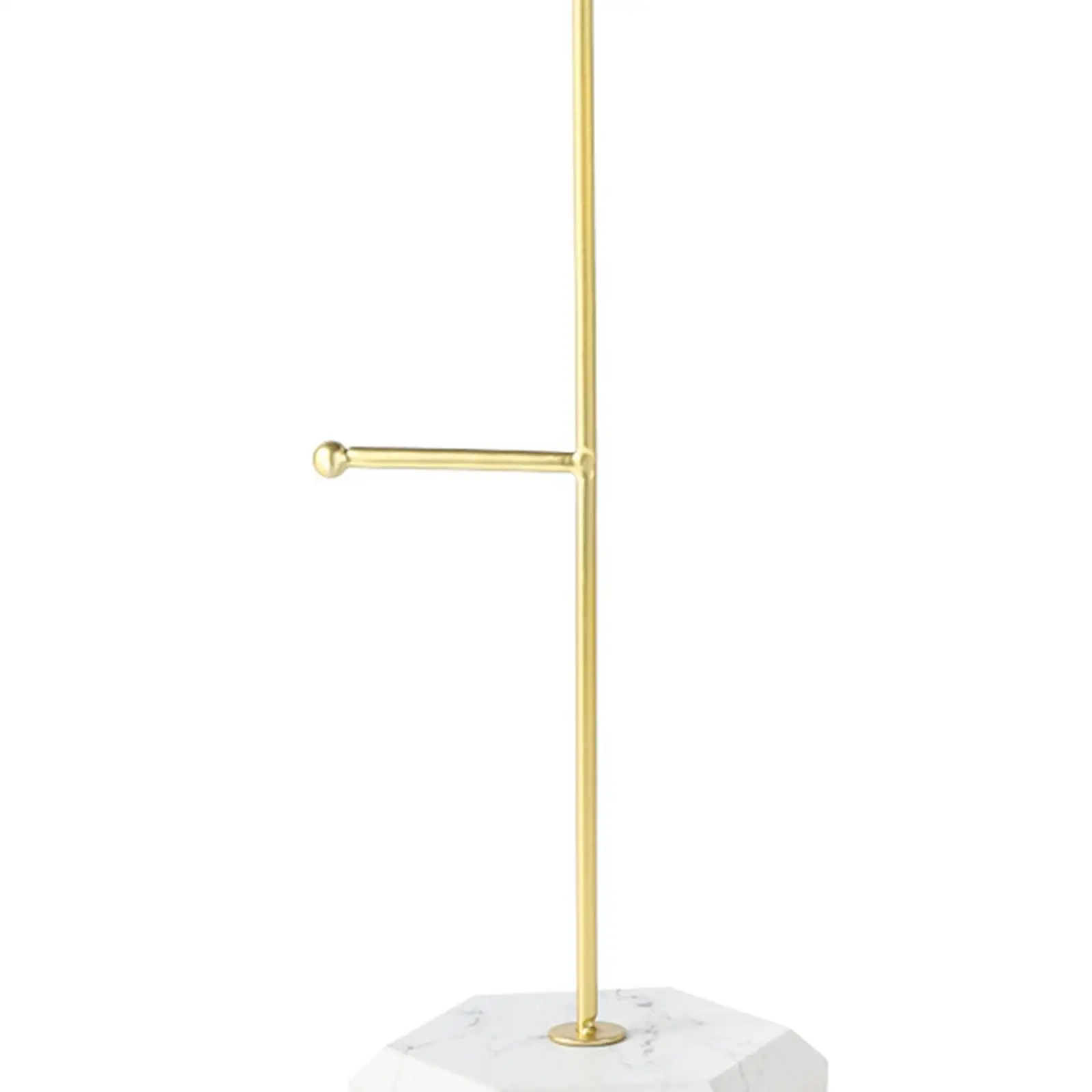 Necklace Hanger Jewelry Holder Stable Base Jewelry Hanging Metal Jewelry Organizer for Rings Watch Earrings Shows Showcase