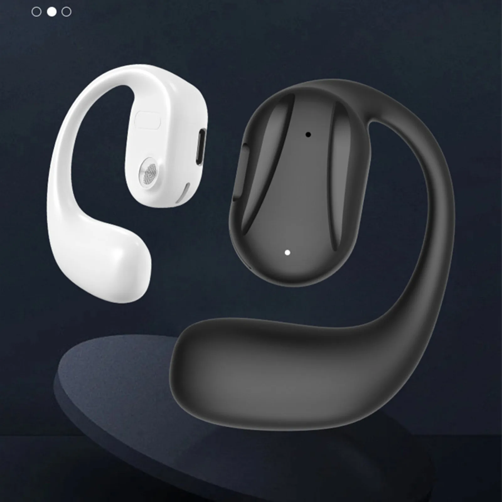 Bluetooth 5.2 Wireless Earphone Stereo Noise Reduction Headphones Hanging Ear Type Not In The Ear Headset For Android For iphone