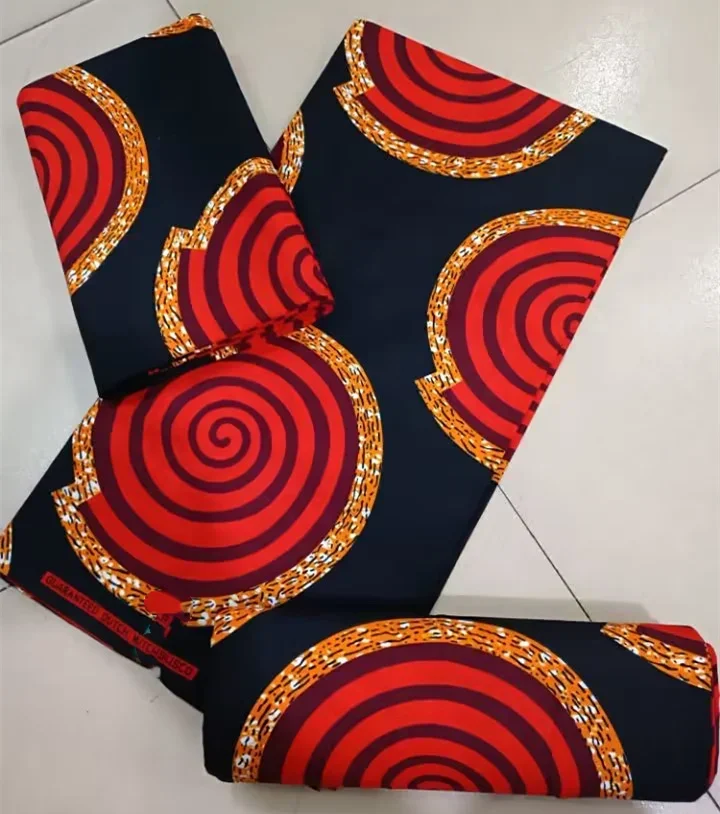 Guaranteed Veritable African Real Print Wax Fabric Factory Price Ankara Wax Fabric 100% Cotton Ghana Style Soft Pagne Sewing