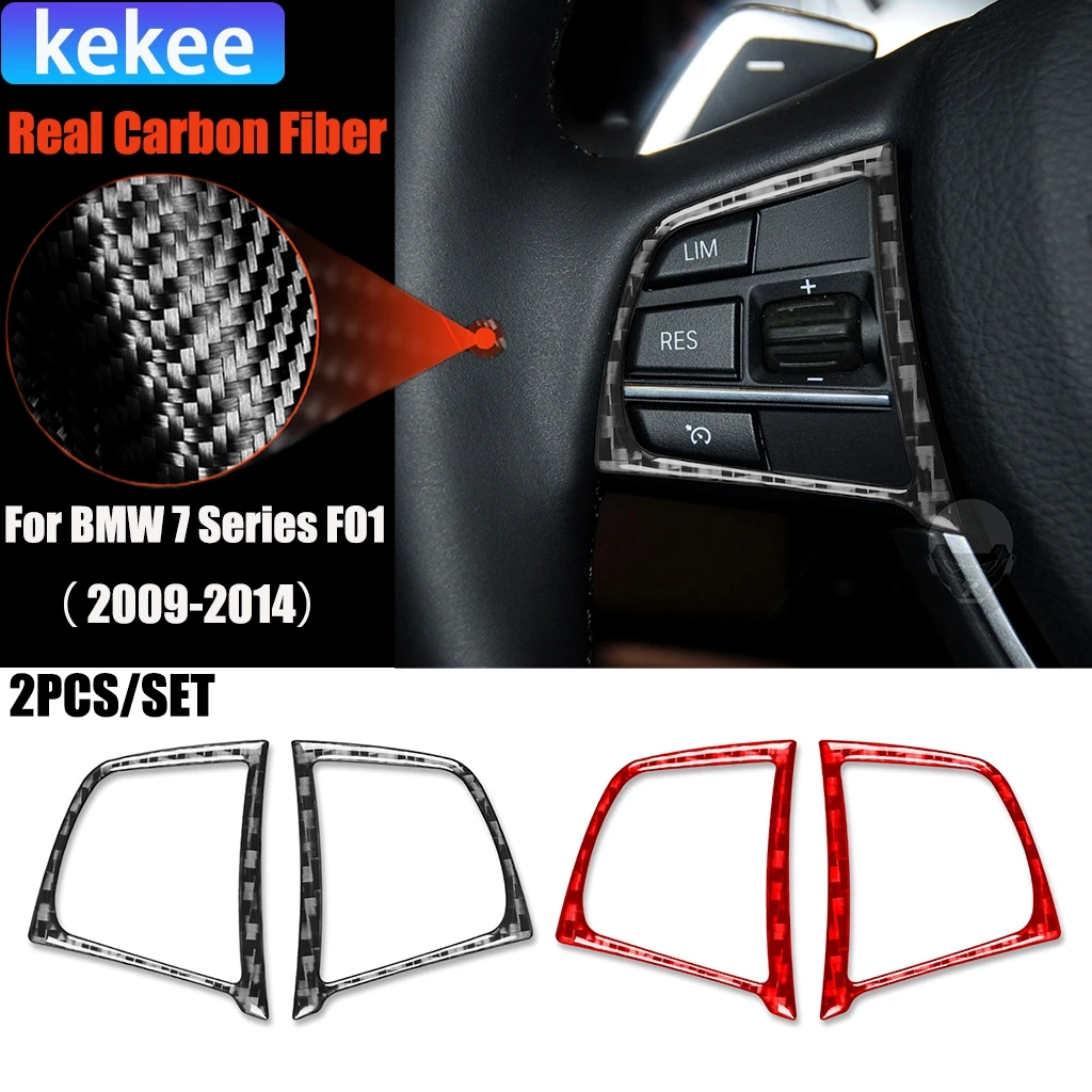 

Автомобильные аксессуары из углеродного волокна, внутренняя накладка на колесо водителя, мягкая наклейка для BMW 7 серии F01 730li 740li 750li 2009-2014