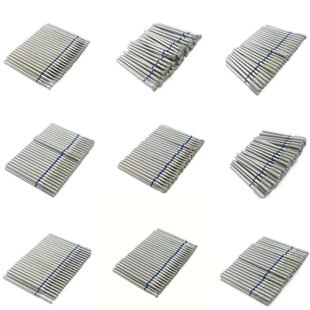 50 stück Elektrische Nagel Bohrer Häutchen Reinigung Bohrer Set Fräsen Cutter für Nail art Elektrische Bits Zubehör Peeling – Detail 5