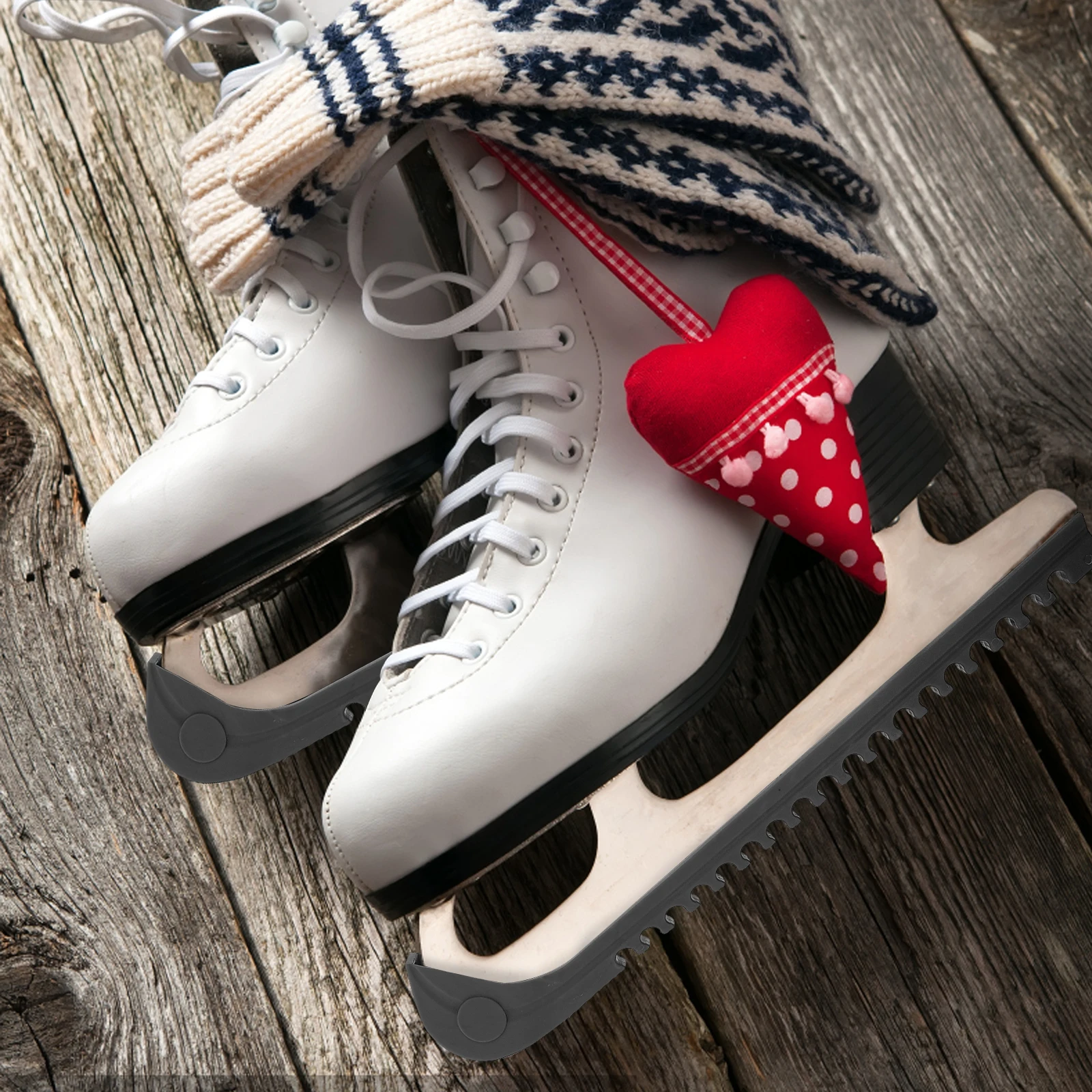 

Ice Blade Guards Durable Hockey Skate Protector Covers For Skating Shoes Blades Figure Skating Accessories Guards For Ice