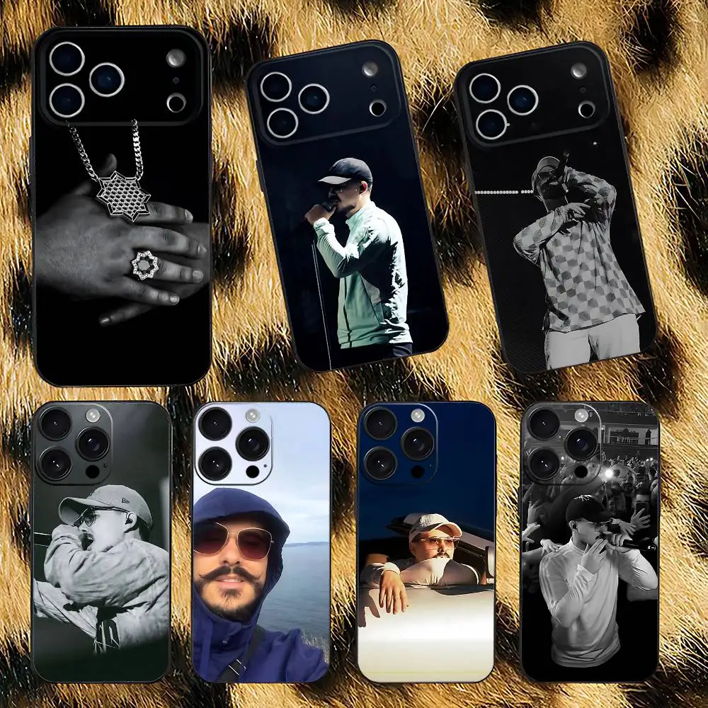 

Singer D-Dellafuente F-FC Phone Case For iPhone 17,16,15,14,13,12,11,Pro,XS,Max,XR,Plus,E,SE4,Mini Black Soft Cover