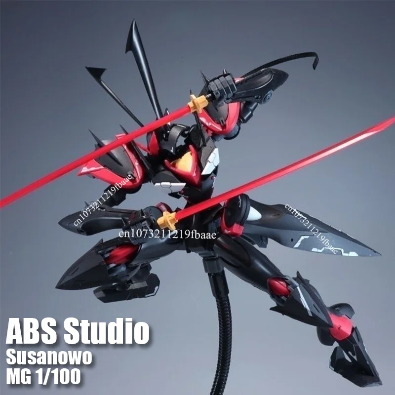 

In Stock ABS Studio Susanowo MG 1/100 GNX-Y901TW Masurao Assembly Model Kit Action Figure Plastic Robot Ornament Gifts