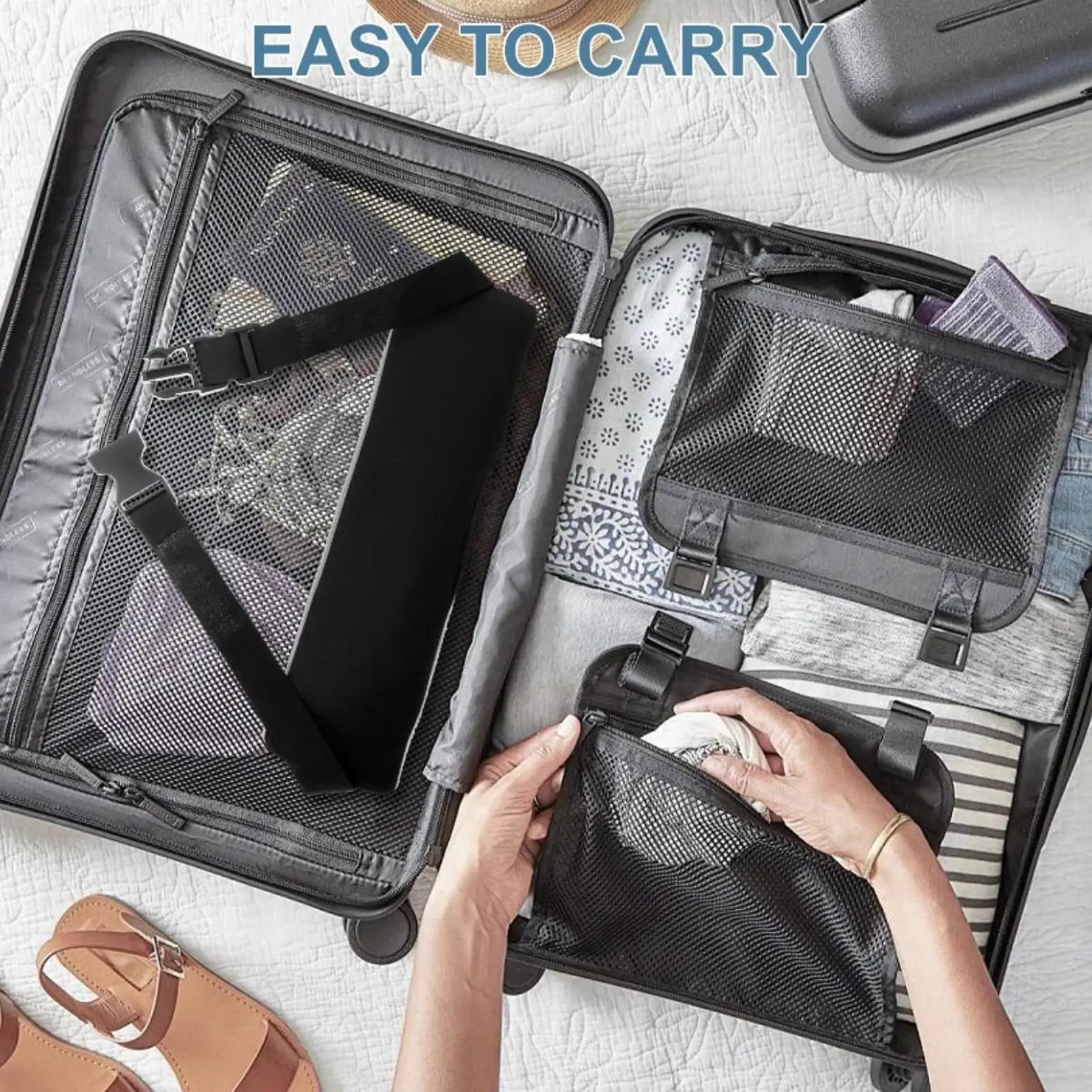 Compact Head Support Band Flannel Neck Pillow Strap Travel Headrest Cushion for Comfortable Sleep on Airplane or Car