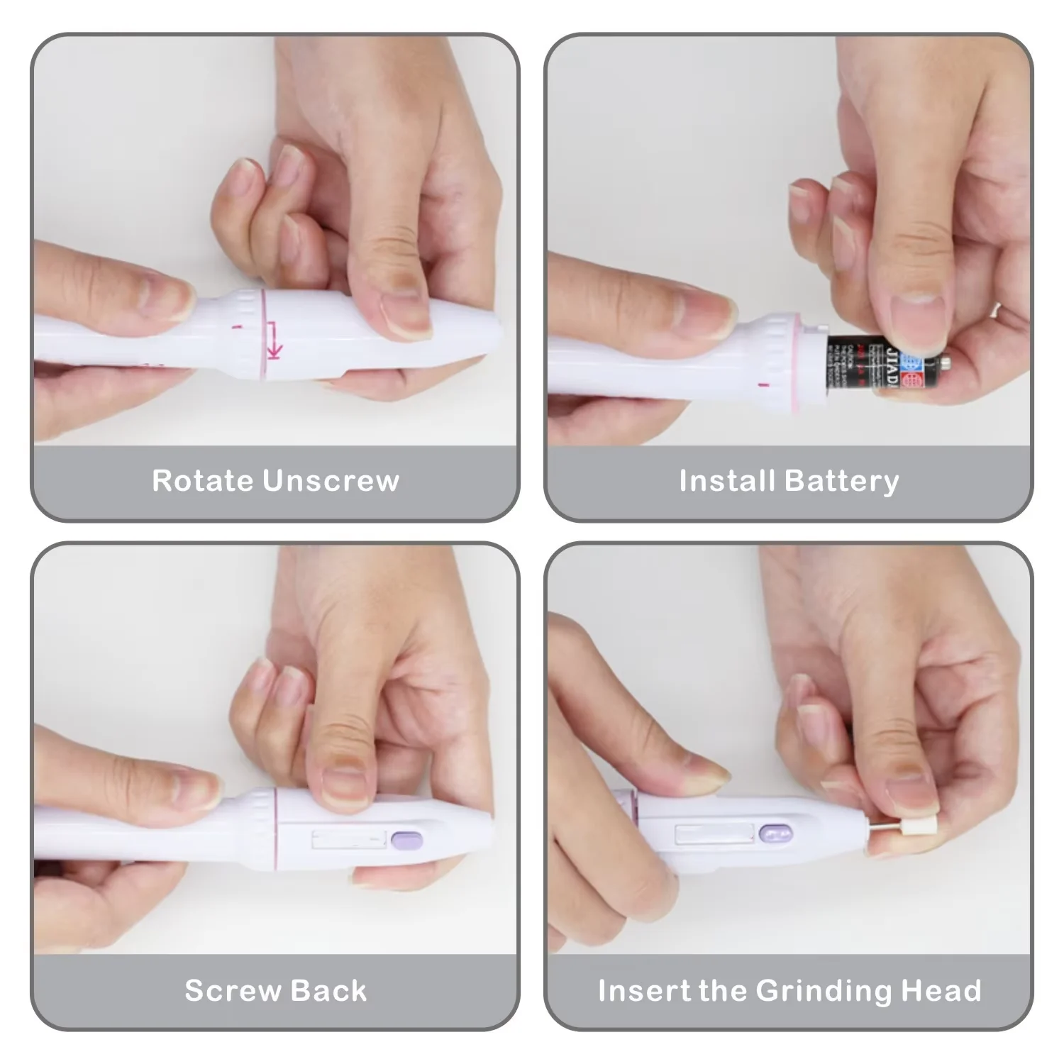 ชุดเครื่องตะไบเล็บไฟฟ้าขนาดเล็ก เครื่องขัดเล็บมือและเล็บเท้า สำหรับทำเล็บ ขัดเงา ตะไบเล็บ ปากกาเครื่องมือ