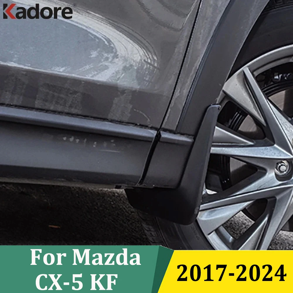 

Для Mazda CX-5 CX5 2017-2021 2022 2023 2024, передние и задние брызговики, брызговики, брызговики на крыло, автомобильные аксессуары