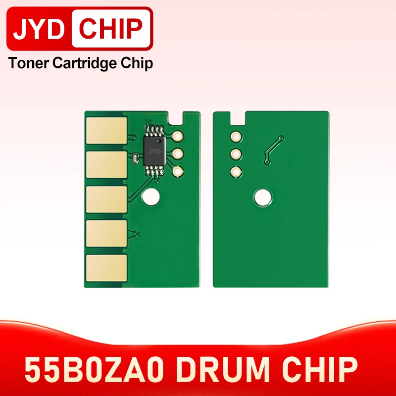 40K 55B0ZA0 DRUM Chip For Lexmark MS331dn 431dn 439dn MX331adn 431adn B3340dw B3442dw MB3442adw MB3442i XM1342 Imaging Unit Chip