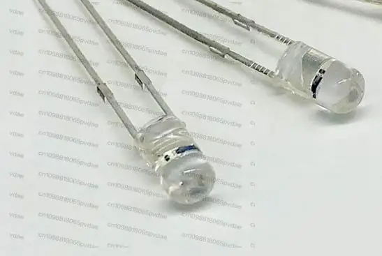 Tool parts 0.5HZ 3mm Slow Flashing LED Diode For Home Lighting Decoration Red/Green Color
