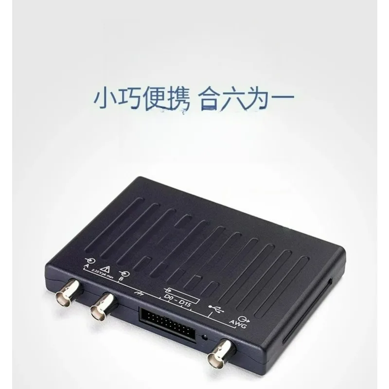 

4-канальный цифровой USB-осциллограф 25 МГц, 500 МВыб/с, 48Kpts, портативный высокопроизводительный осциллограф с функцией дискретизации