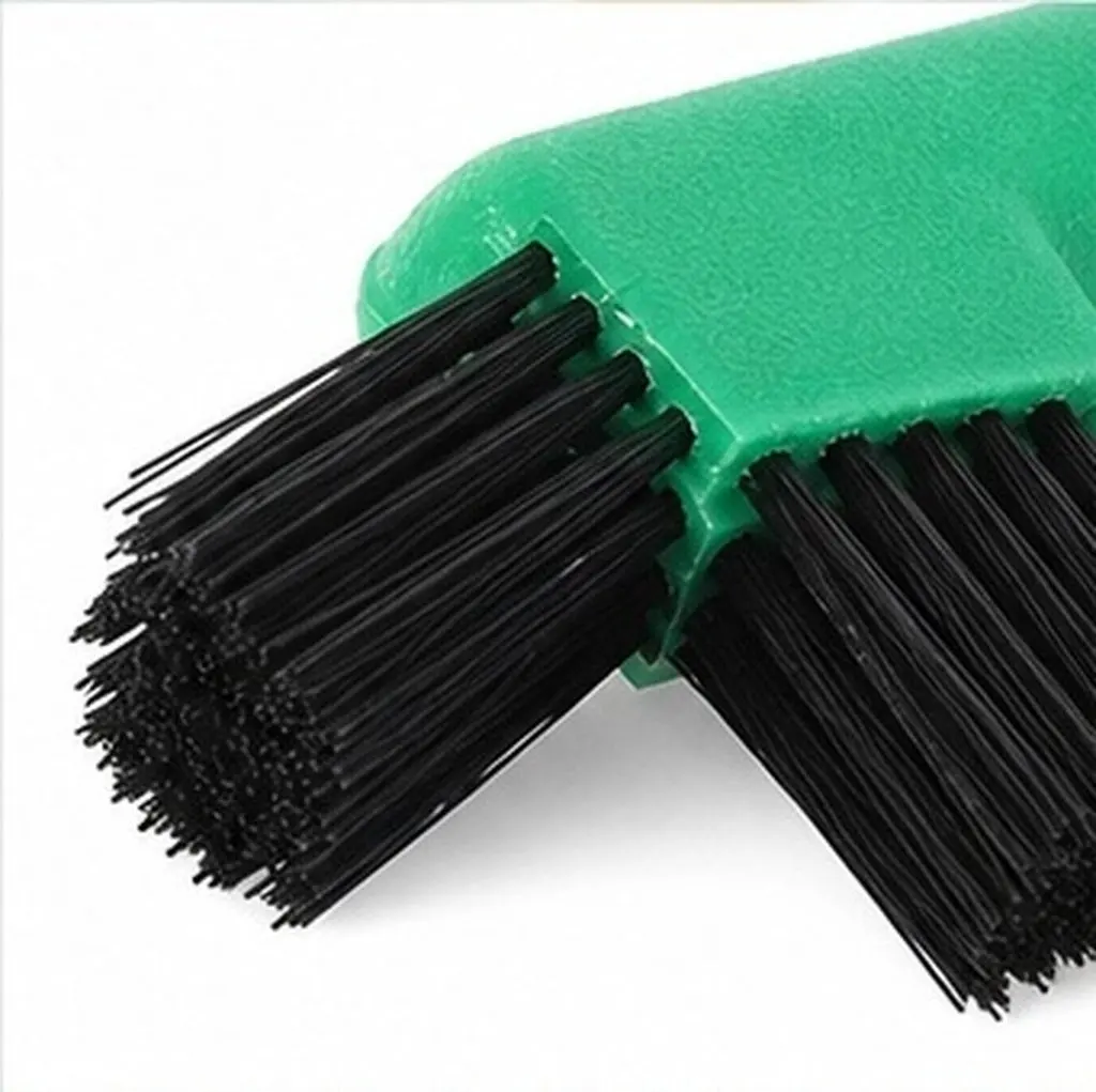 Horse Hoof Pick Brush Handheld Portable 7.3 Inch Stiff Bristle Ergonomic Grip Cleaning Tool for Horseshoe Care Livestock Stable