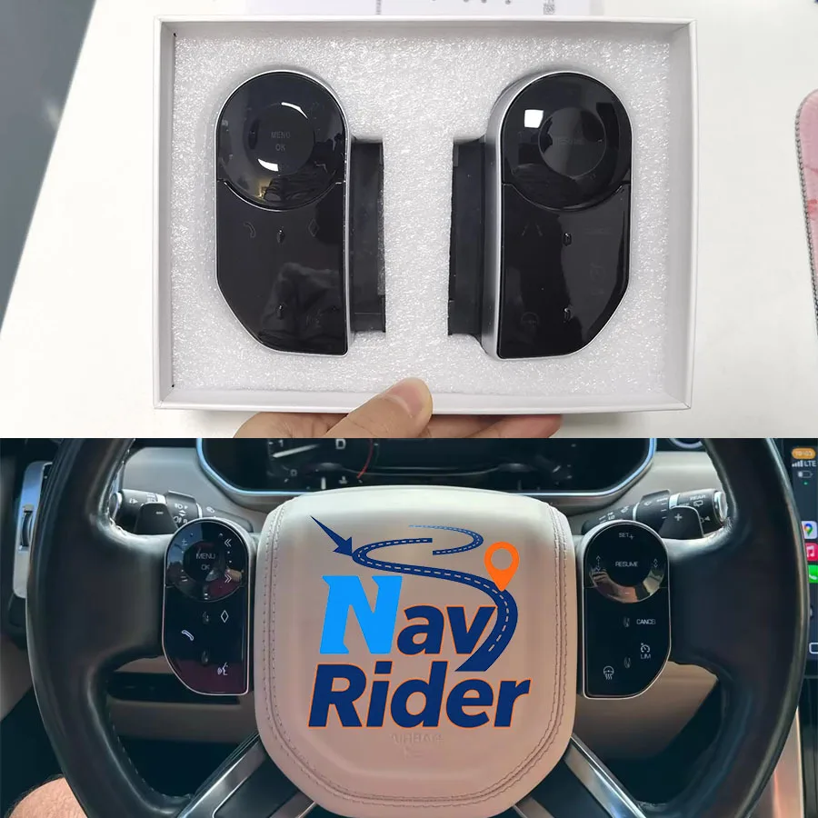 Fit For Land Rover Range Rover Sport L494 Vogue L405 2014-2017 OEM Style Car Steering Wheel Touch Control Buttons Plug And Play