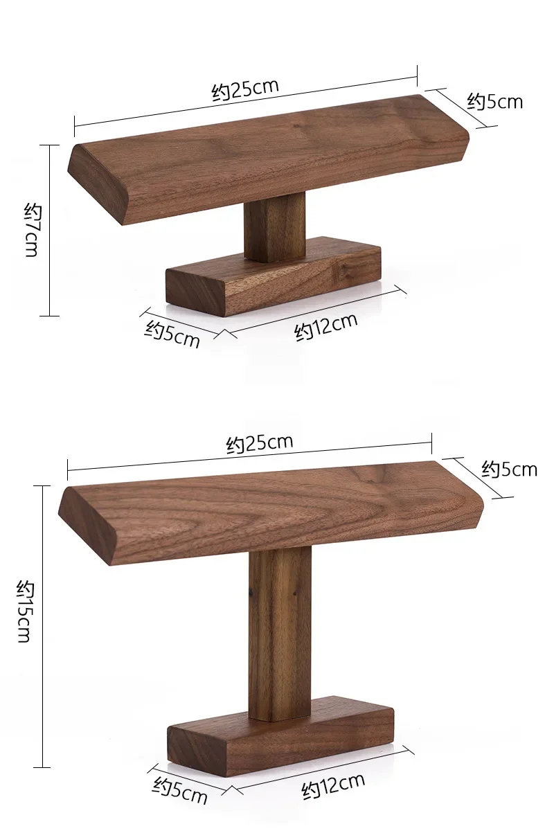 حامل خشبي للزينة الإبداعية ، والوقوف على الأساور والإسورة ، ورف العرض ، وعرض المجوهرات ، وتجارة التجزئة