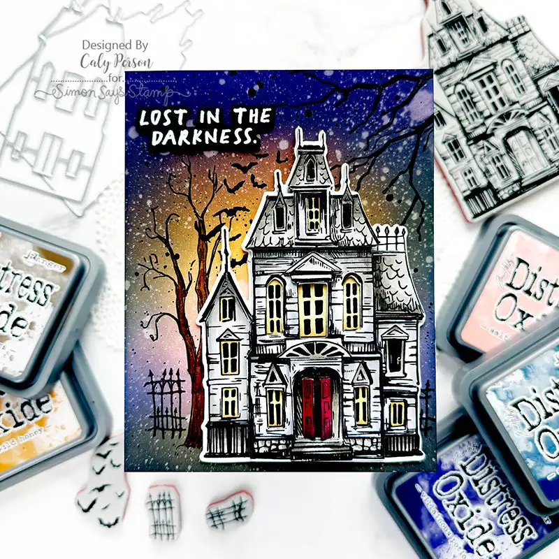 

2025 August New Dies and Stamp Set Halloween Doodles Tiny Frights Pumpkinhead Die Sketch Manor DIY Scrapbooking Diary Sketchbook