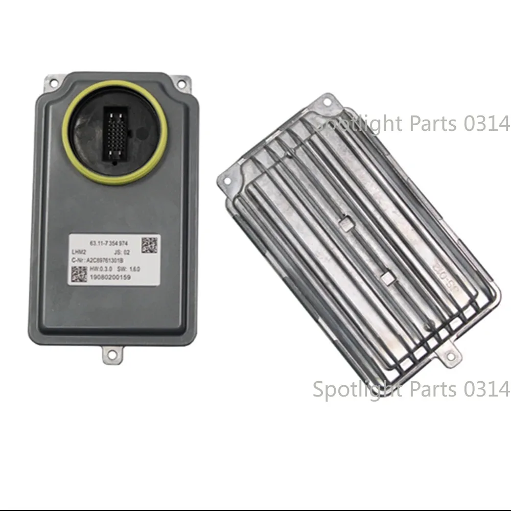 63117395403 For BMW X5 X6 F15 F16 2014-2016 FULL LED Headlight AHL Adaptive Drive Control Module Car Accessories DRL Angel Eyes