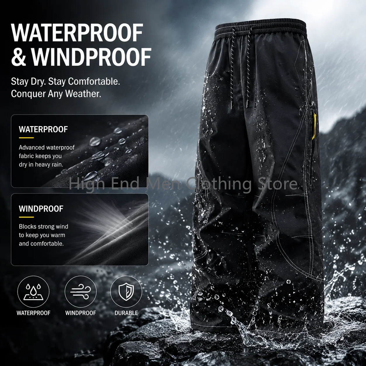 Outdoor Hunting Trousers - Водонепроницаемые тактические брюки для мужчин, для
