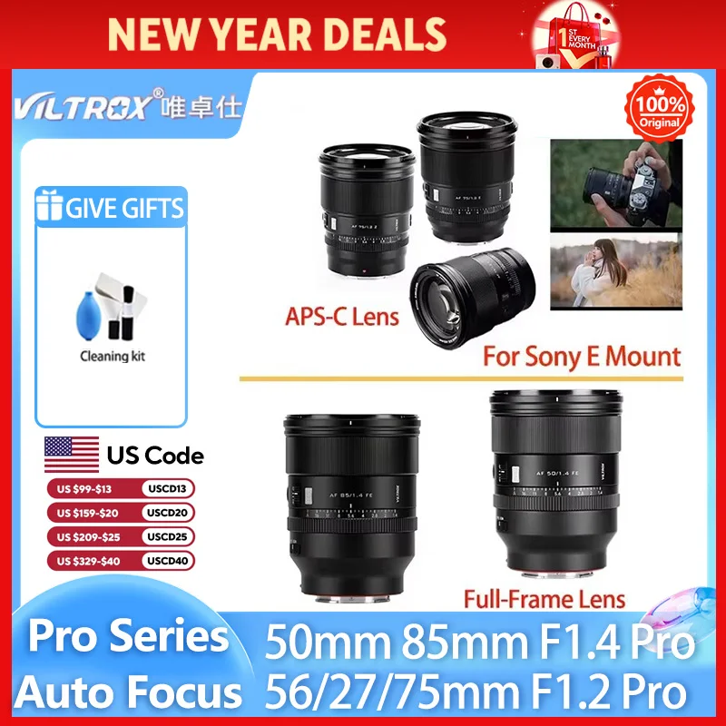 Viltrox 50Mm 85Mm F…