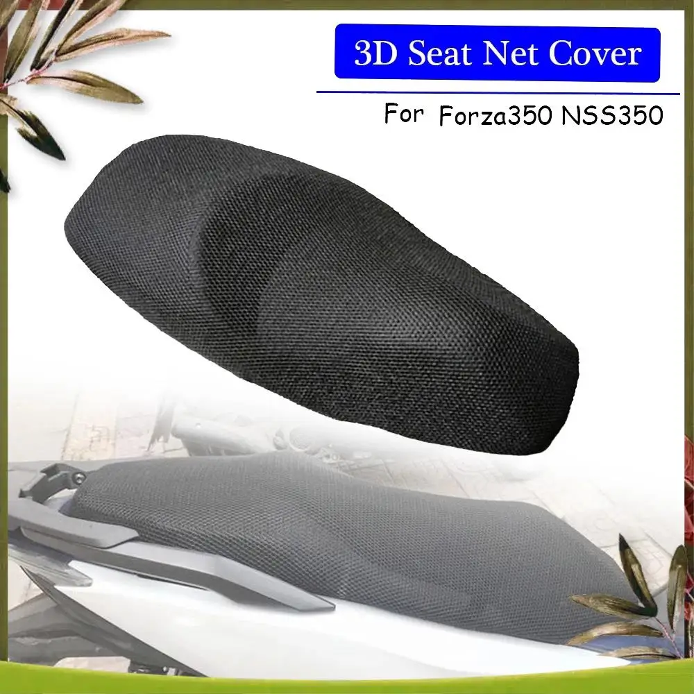 AB98-For Honda Forza350 NSS350 Forza NSS 350 Motorcycle 3D Mesh Net Rear Seat Cover Seat Cushion Cover Accessoreis