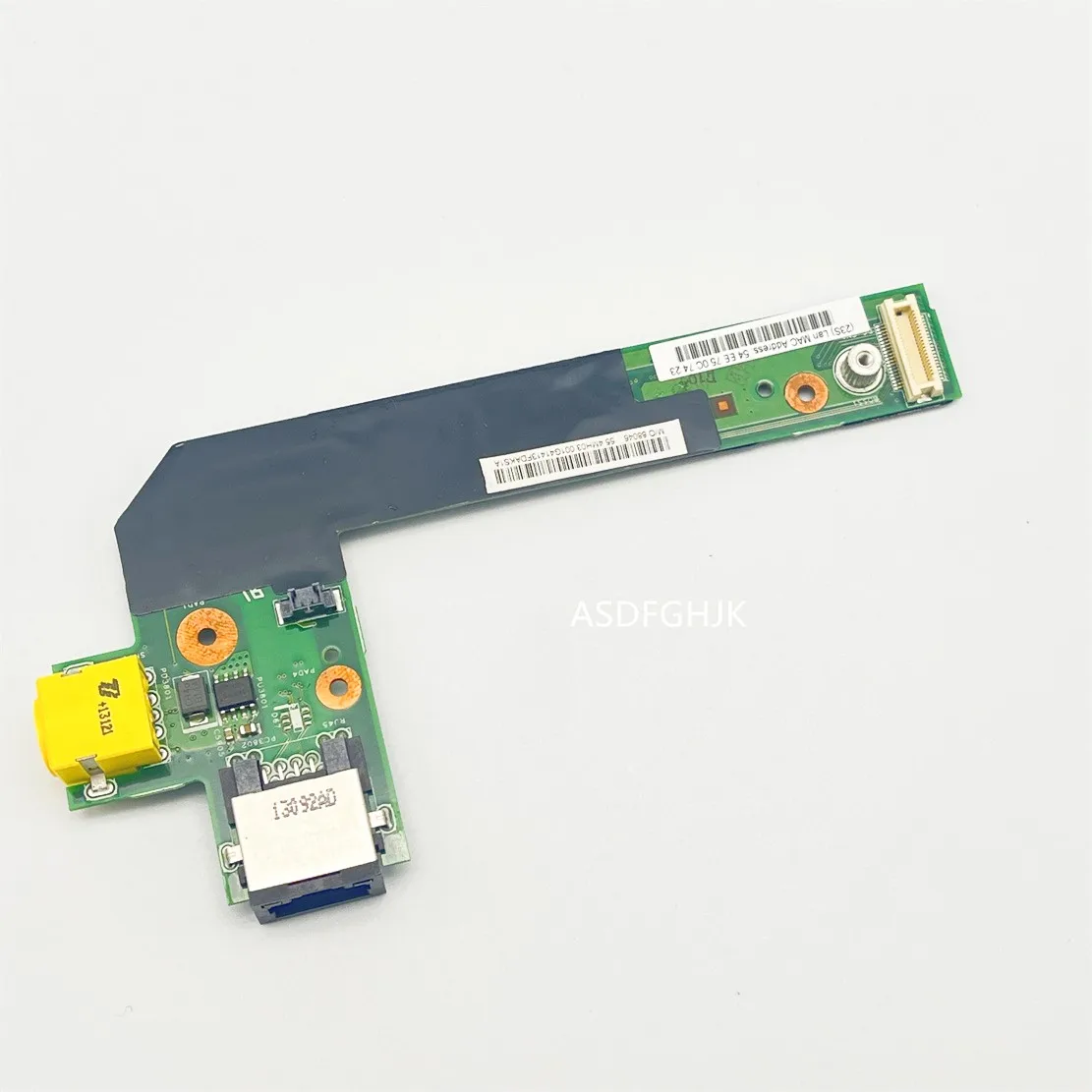 Original 55.4MH03.001 FOR Lenovo Edge E520 DC-IN power Ethernet port jack board  TEST OK