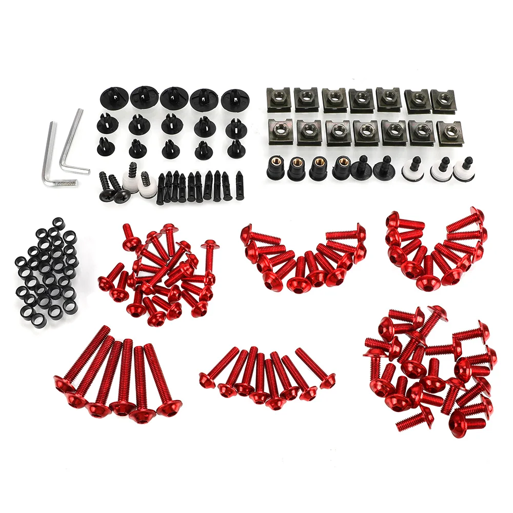 M6 M5 Fairing Bolts Kit Bodywork Fasteners Screws Nut FOR DUCATI MONSTER M900 M900S S2R800 MTS1100 MTS1200 MULTISTRADA 1000DS