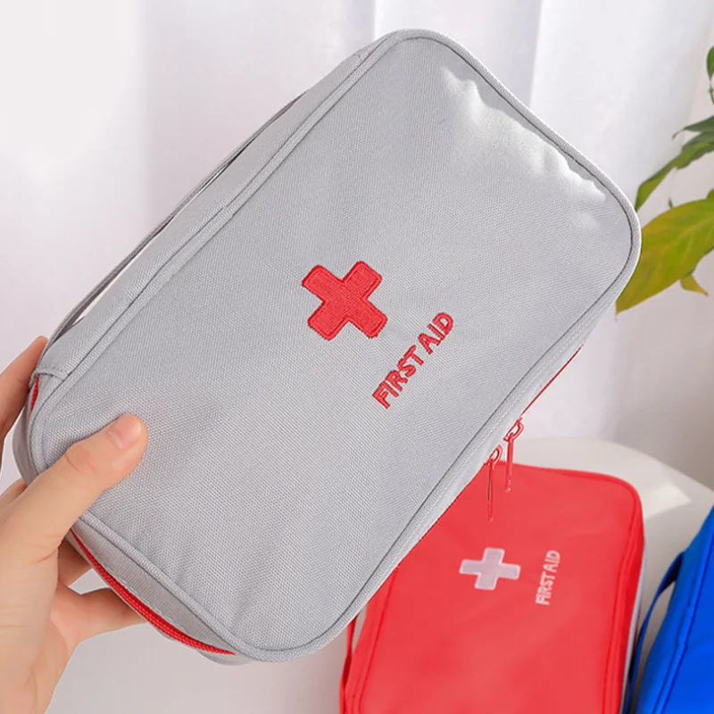 Kit di pronto soccorso di grande capacità Kit di emergenza medica organizzatore borsa per la conservazione della pillola della medicina portatile da