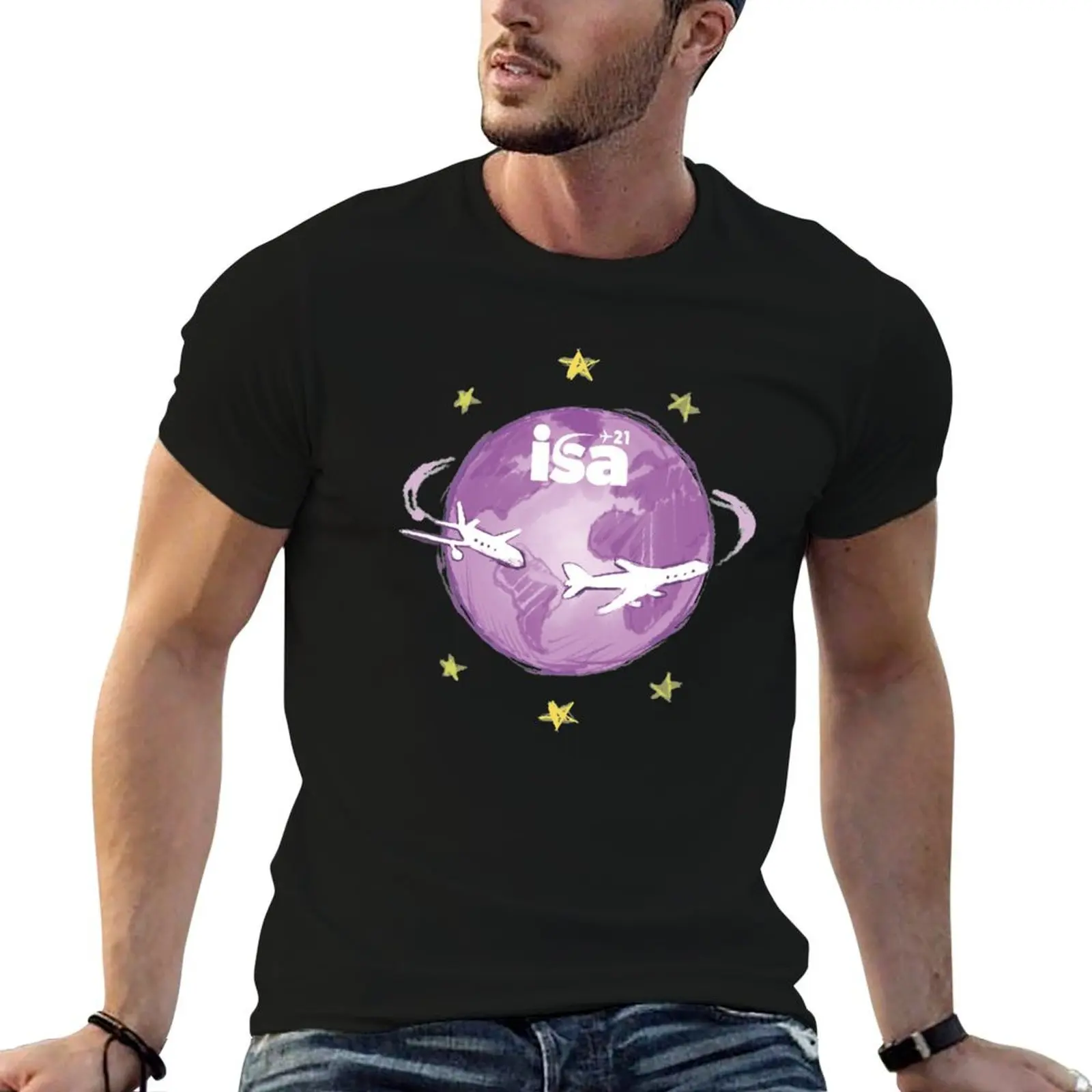 Look after our earth, look up to the skies T-Shirt quick-drying anime t shirts tees oversized tshirts for men