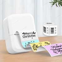 X2 Thermal Label Printer Adhesive Sticker Printer Similar as B21 B1 M110 E210 Marklife P50 Inkless Label Maker Or 2PK Label Tape