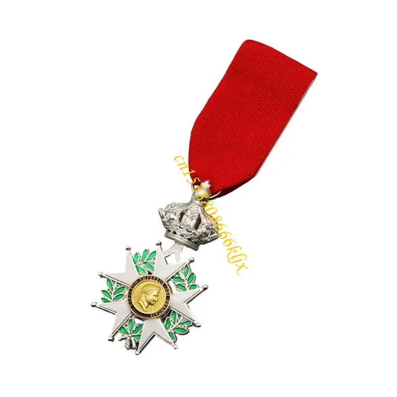 Historische re -enactment metalen badge ontwerp kostuum decoratie 3 kleurvarianten 066c