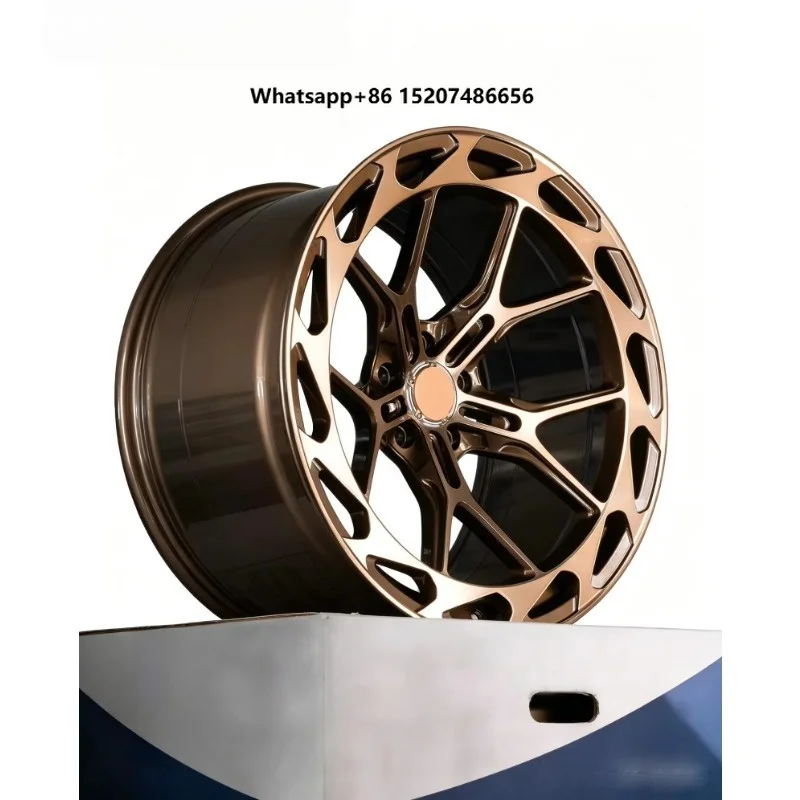 18-26" 5x112 114.3 120 130 Monoblock Geschmiedete 6061-T6 Mattschwarze Konkave Ausgehöhlte Leichtmetallfelgen für