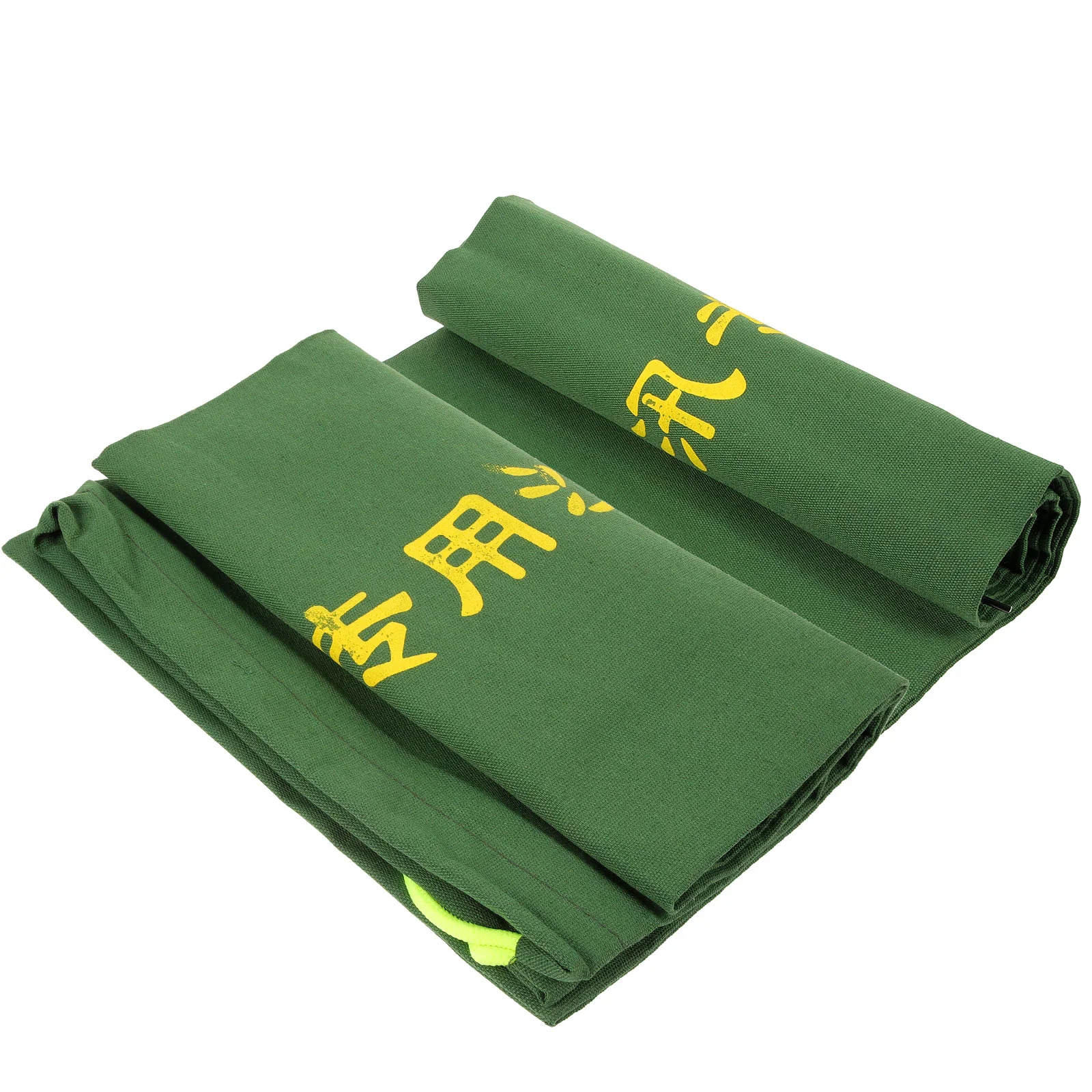 2 Pcs Elevator Garage Flood Protection Bag Heavy Duty Hurricanes Sandbags Household Reusable Outdoor Green Anti-flood Supplies