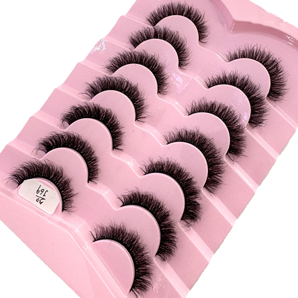 HBZGTLAD 7 Paar Wimpern 3D Nerzwimpern Dick & Flauschig Weiche Wimpernverlängerung Natürliche Falsche Wimpern Make-up Nerzwimpern – Detail 12