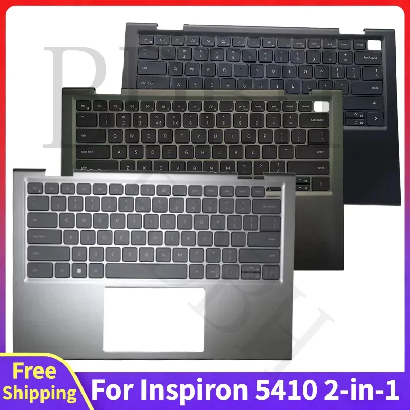For Inspiron 5410 2-in-1 5415 2-in-1 7415 2-in-1 P147G New Laptop Keyboard Palmrest Cover Computer Accessories Replace Case Part