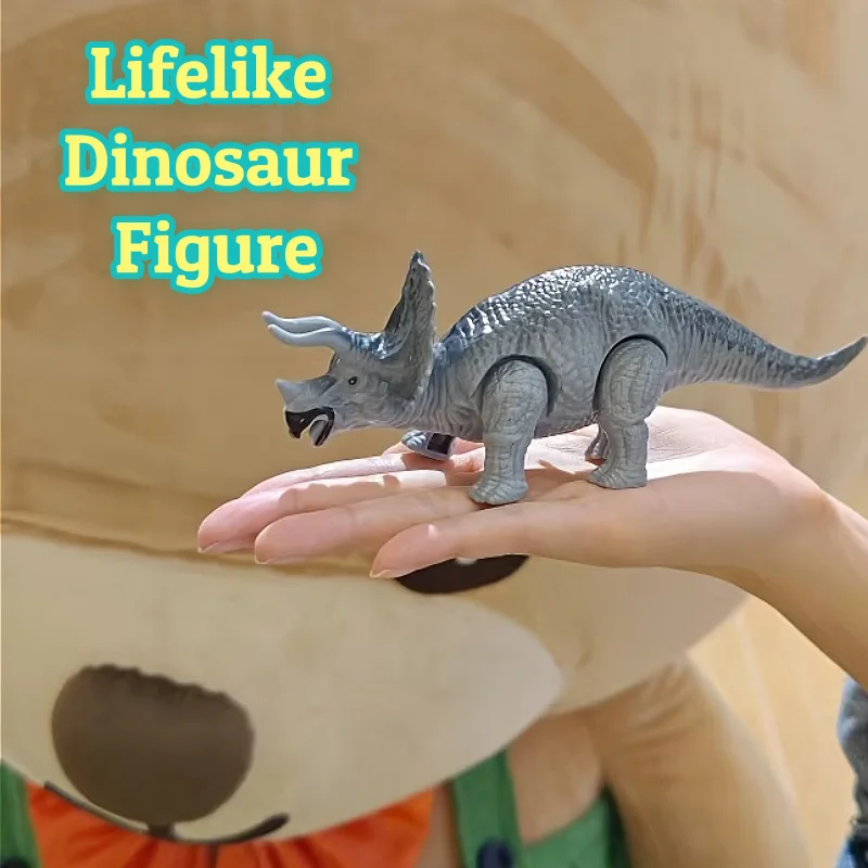 Dinosaur World Kinetic Play Set, Walking Cute Animal Toys, Moving Dinosaur Educational Toys, playset interattivi per bambini